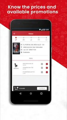 Cinemark Centroamérica android App screenshot 2